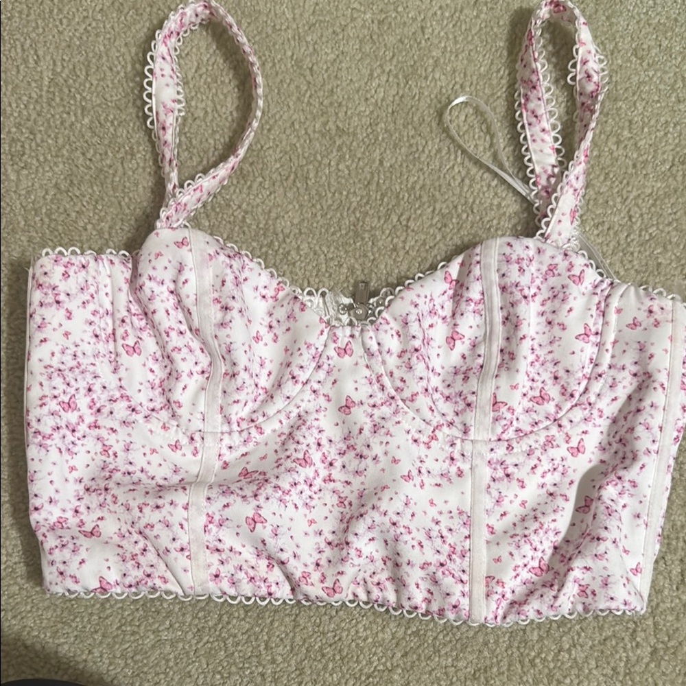 Floral Pink Women's Top